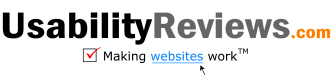 UsabilityReviews.com logo